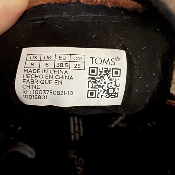 TOMS Women's Mojave Waterproof Dark Ember
Brown Leopard Ankle Boots - Size 8 - Picture 3 of 5